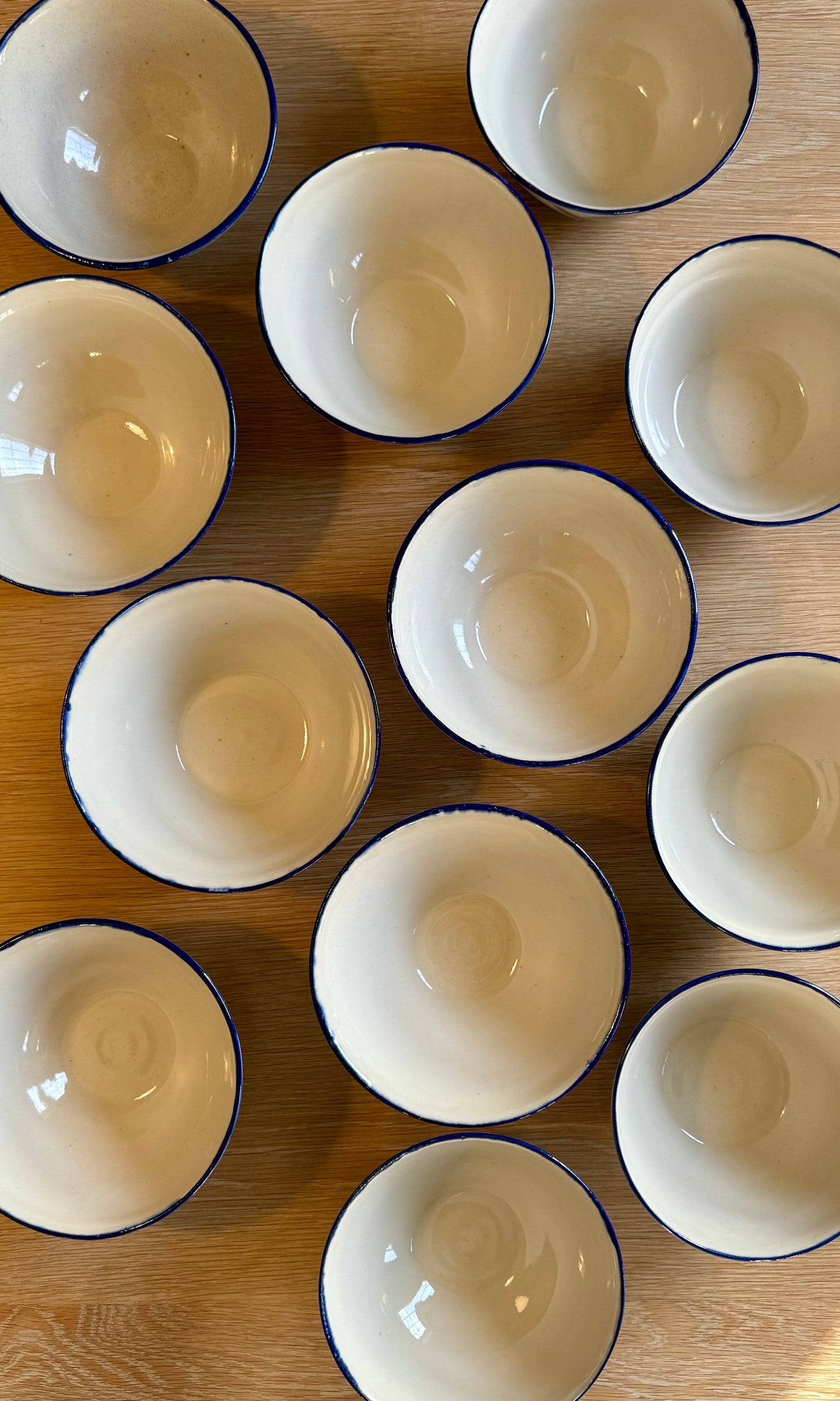 Handmade ceramic ramen bowl by Herridge Pottery