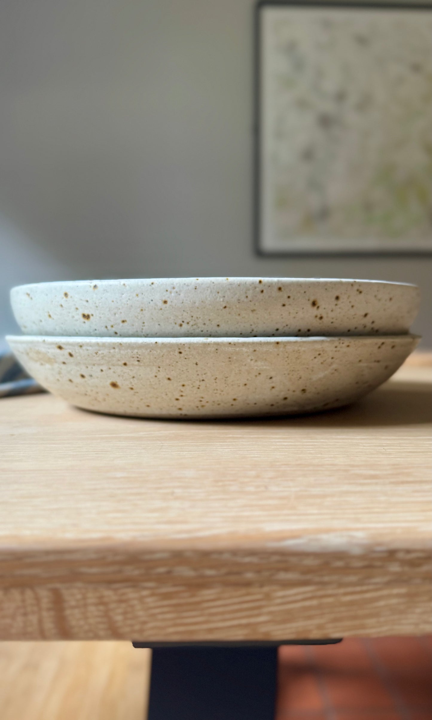 Feasting Bowl Oatmeal on Speckle Clay | I I