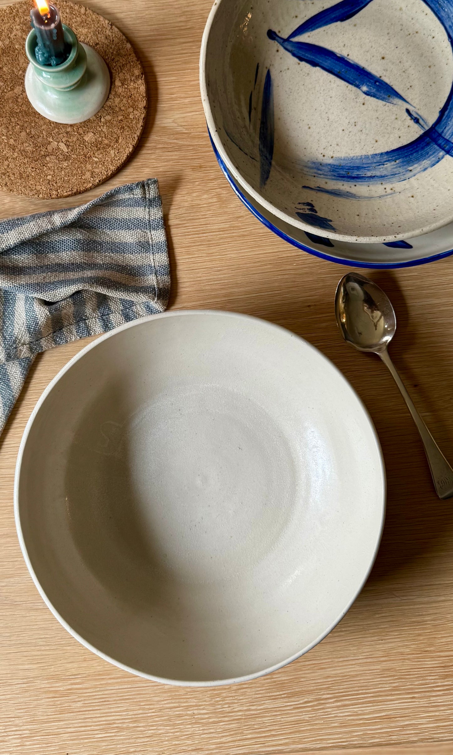Feasting Bowl Oatmeal on Smooth Clay