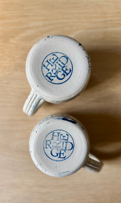 Handmade Pair Custom Dated Mugs 29-Sept-25