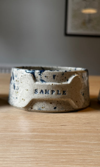 Custom Handmade Pet Bowls - 20% Deposit