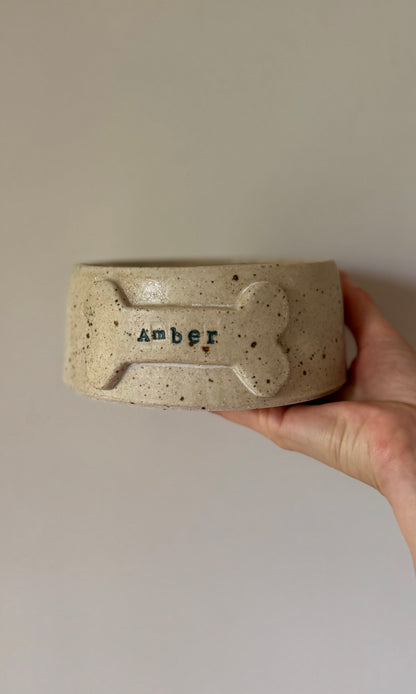 Amber Pet Bowl