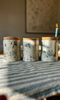 Handmade ceramic mallard splatter caddies from Herridge pottery