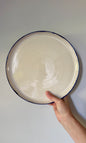 Herridge Pottery blue dinner plate -handmade ceramics