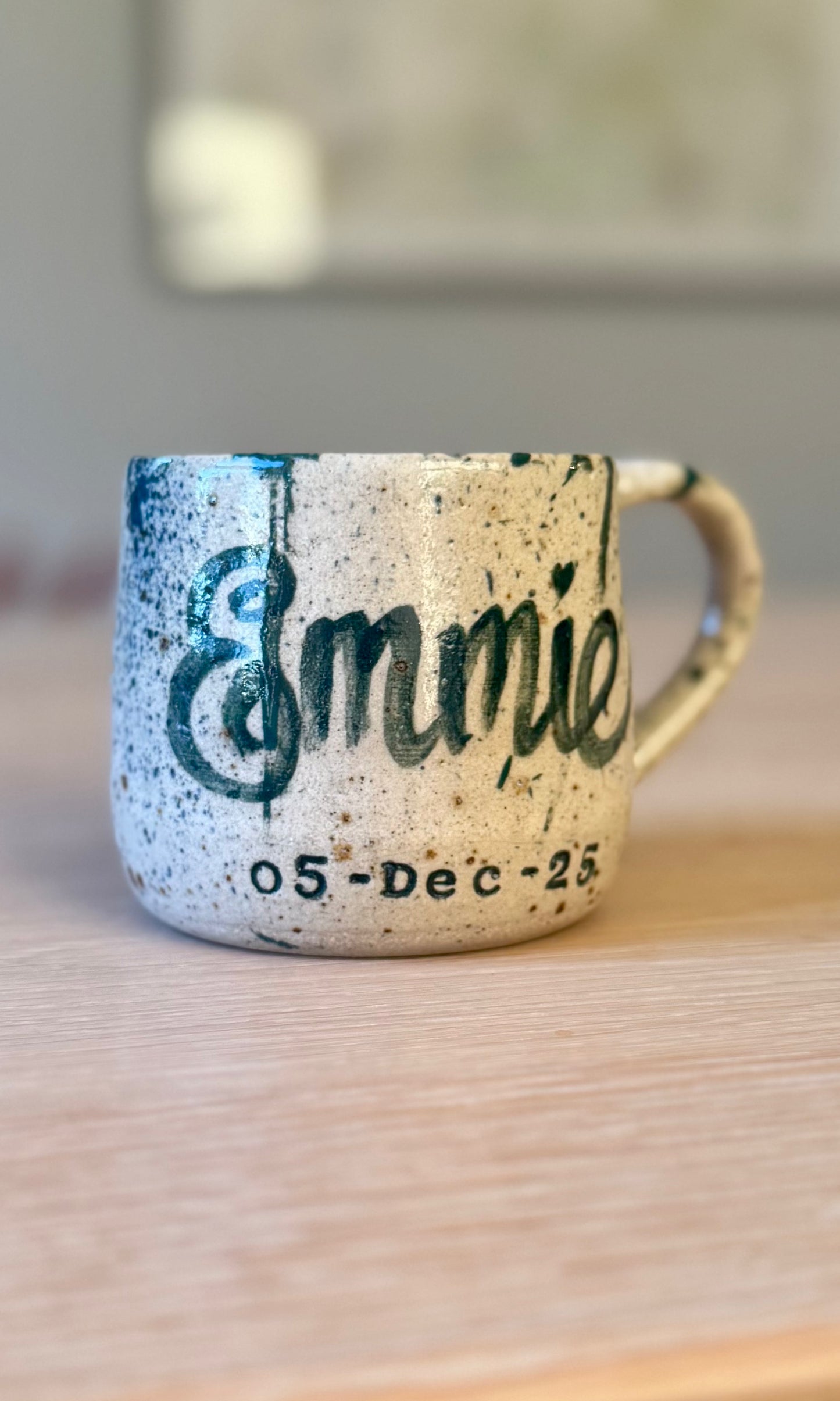Handmade Custom Dated Mug 05-Dec-25