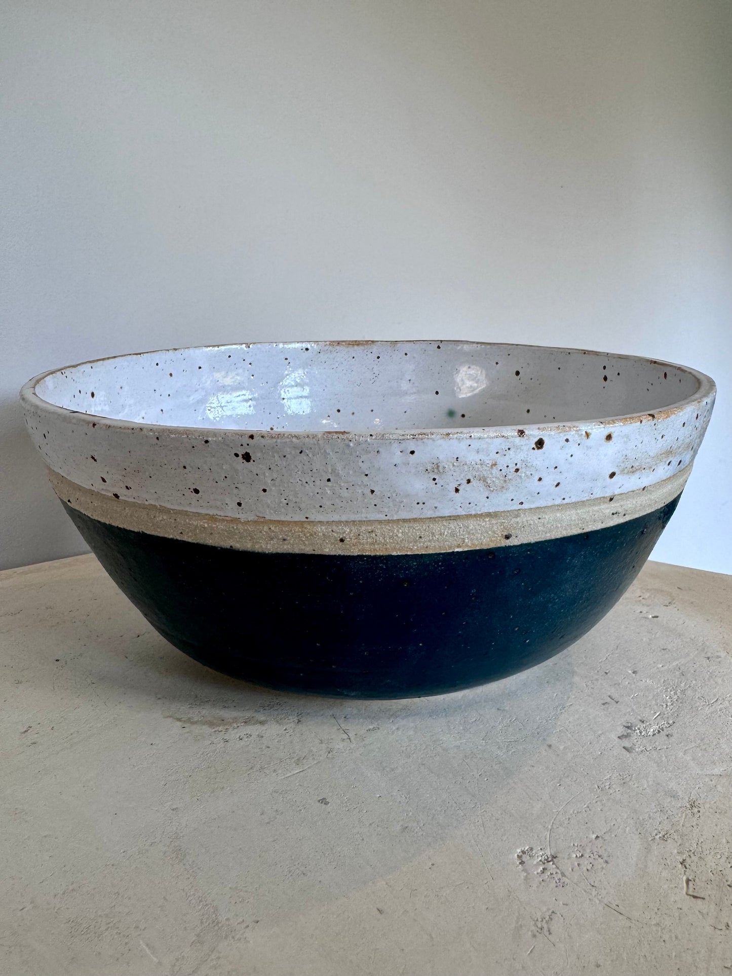 Mixing Bowl in Bali Blue and White