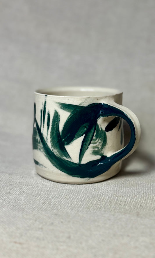 Mug with Green Swoosh