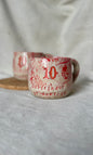 Pair Handmade Custom Dated Mugs - KNE