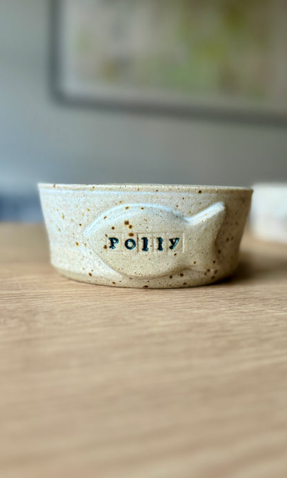 Custom Handmade Pet Bowls - 20% Deposit