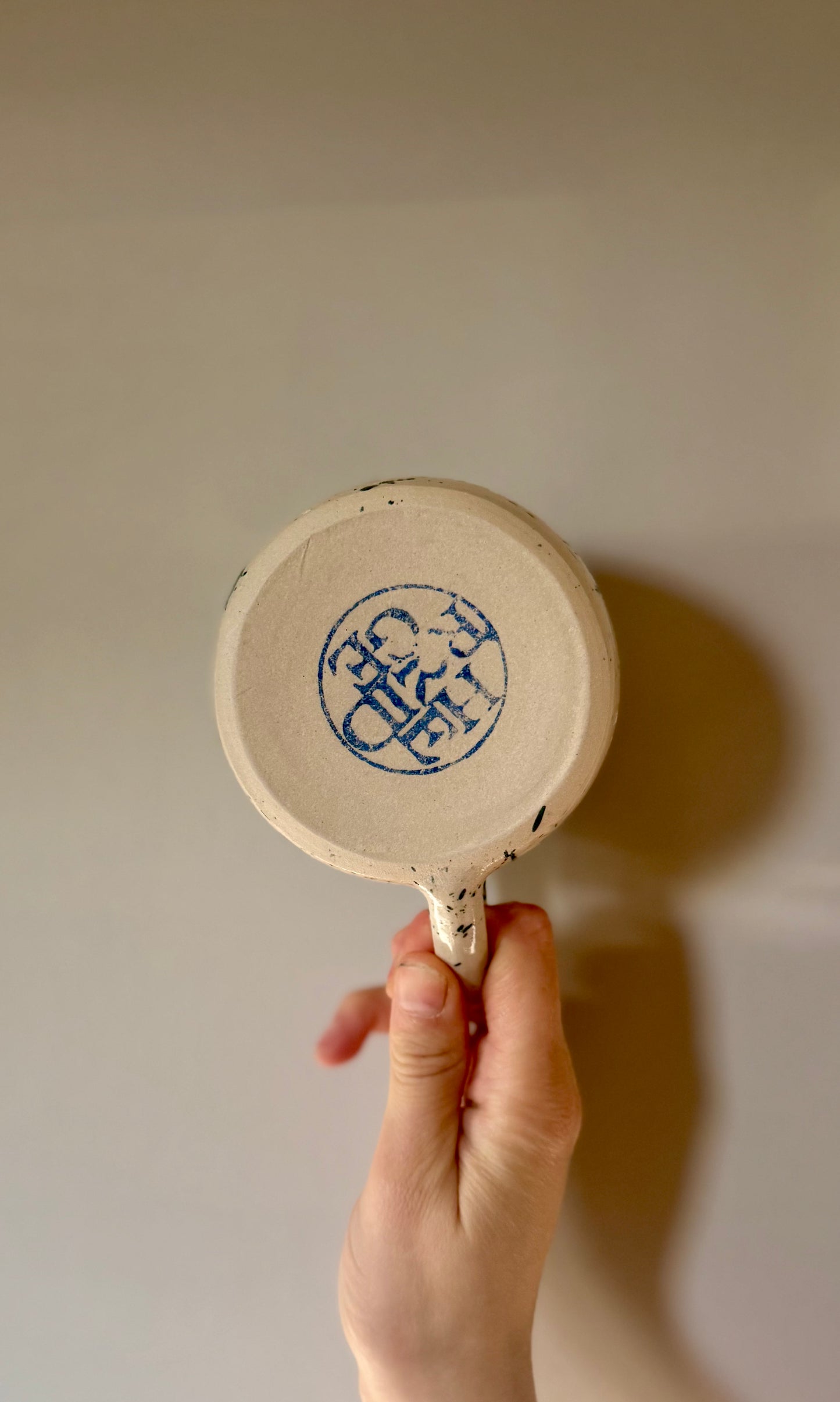 Mug in Blue Splatter