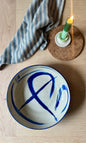 Blue Swoosh Feasting Bowl - Cathryn King