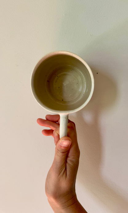 Ribbed Oatmeal Mug
